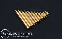 Original imported single head hexagonal pure copper column M4 PCB motherboard chassis isolation wiring pillar