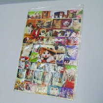 Foreign Painting Movie Star Photos Stickers Nostalgic 80 Post Adhesive Stickup to cartoon Cat Plot Cartoon eleven