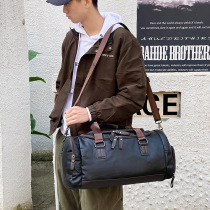 Fitness backpack Mens sports training Wet and dry separation handbag Travel business travel bag Large capacity luggage bag