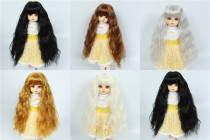 BJD wig 3 min. Ultrasoft wire has Liu sea bubble noodle wig collection