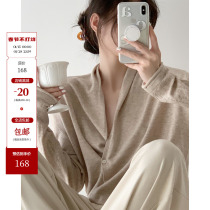 ICTS Hearts direction is all in the past Lazy tone wrapped cross button asymmetrical hem sweater