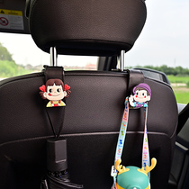 Cute cartoon car adhesive hook car seat back seat rear seat car small adhesive hook car multifunctional interior supplies