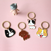 「Pawn 」Original Product Life Cute Pet Keychain Keychain Car Accessories Package Couple