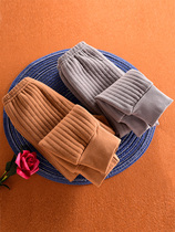 Baby warm pants in baby warm pants wear baby plus cotton trousers can be opened for children cotton padded pajamas leggings autumn