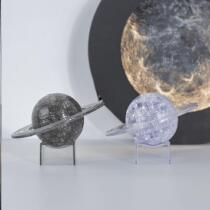 Transparent assembly puzzle adult decompression universal 3d model making handmade other toys three-dimensional neutral Universe