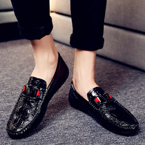 Society shoes male social boy casual shoes men shoes summer shoes fast hand net red face shoes men lazy tide shoes
