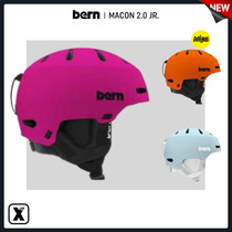 Vulnerable EXDO]W23 Bern Snowboard Helmet Youth Anti-collision Snow Helmet USA Macon 2 0 Jr
