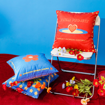 Left Hamed Road artist joint Pillow Afternoon Nap Pillow Sofa Pillow Bedside Backrest Cushion Pillow Cover Pillow Core Waist Pillow