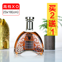 Foreign wine bottle decoration wine cabinet decoration wine simulation props Wine empty bottle photography props full