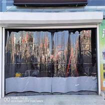 Professional custom-made car wash room film between car beauty shop workshop partition dustproof and waterproof push curtain