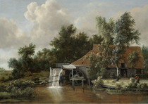 T796 (Netherlands) Hobema (Meindert Hobbema) landscape oil painting online gallery