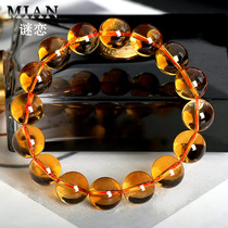 Mystery treasure collection grade natural yellow crystal bracelet men and women lucky bracelets natural crystal bracelet birthday gift
