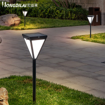 Solar lights Outdoor garden lights Outdoor garden Simple modern villa Waterproof plug-in grass lights Lawn lights