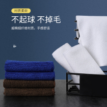  Bar cleaning rag Kitchen restaurant towel small square towel absorbent tablecloth White brown milk tea shop special