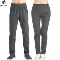 TECOP Tango Outdoor Spring Summer Speed Dry Pants Men And Women Sports Elastic Summer Thin loose Breathable Running Fitness