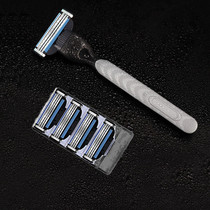 (Three-layer razor) Universal Front 3 blade Geely manual razor razor blade 3-layer blade beard knife