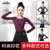 Dan Baoluo female adult new Latin dance jacket practice suit dance suit modern waltz ballroom dance suit