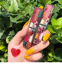 High face value Forbidden City magnetic buckle mouth red unicorn Elegant Little Crowdbrand Dragon Mother Color Maple Maple Leaf Red Schoolgirl