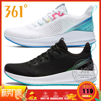 361 Running Shoes Women Shoes 2020 Summer New Mesh Breathable Running Shoes Soft Bottom Shock Absorbing Lady Light Sneakers