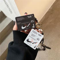 Tide brand hook shoes couples for airpods3 generation Apple Bluetooth wireless headset airpods1 2 soft silicone protective cover Japanese and Korean creative men and women new personality anti-drop pendant