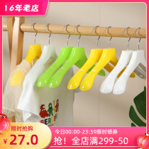 Children hanger baby Little clothes hanger Home hanging clothes Shop Anti-slip No marks No Coated Brace Middle Child Great Fairyboy White
