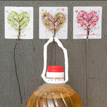 8 A 16 24 pack strong viscose adhesive hook Chuck incognito hook house free play adhesive hook stickers bathroom adhesive hook