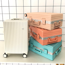 ~ Small luggage female Japanese small 20 inch light aluminum frame cute Net red ins tide password suitcase trolley case 24