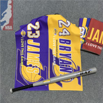 Lakers Yong Knight Kobe Curi new sports towel basketball running custom sweat absorption fitness bath towel