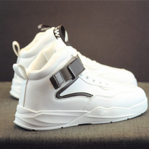 Tide brand mens shoes spring and autumn sports shoes high board shoes breathable versatile casual small white shoes mens trendy shoes 2020 New