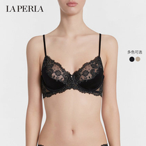 LA PERLA female lingerie CLEA gathers beauty back half through thin lace embroidered bra autumn