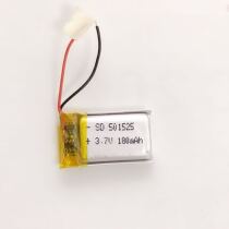 501525 Bluetooth headset reading pen electronic lighter polymer lithium battery 3 7V 180mAh