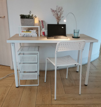 IKEA Limonlage Cape desk desk study table computer table Workbench 1 meter 2 table assembly