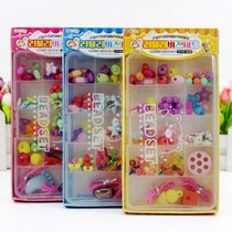 Children's Beaded Toys Girls Wear Beaded Bracelet Necklace Girls diy Handmade Material Bag Educational Toys