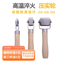 Car tire repair compaction roller tire repair tool special tire repair tool tire pressure flat wheel roller push wheel roller set