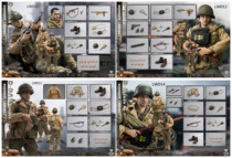 Crazy Figure LW011-014 1 12 Normandy Landing WWII US Army Ranger