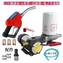 24v220v12v suction machine engineering oil pump with filter element diesel fuel dispenser electric pump meter