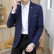 New manicure for mens western suit Spring and autumn Korean version small suit blouses with handsome and high quality suits for mens coats