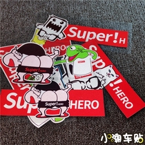 Personality Sup Tide Cards Notebook Guitar Skateboard Fridge Phone Suitcase Pull Bar Case Suitcase Stickers