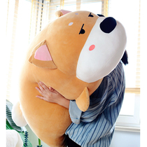 Cute Shiba Inu dog pillow Plush toy Bed doll Sleeping doll doll lying dog Large gift