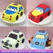 Simulation cake Model 20 new creative children cartoon car fruit special plastic birthday cake sample