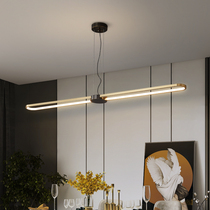 Restaurant Chandelier Nordic Light Luxury Creative led Bar Table Lamp 2022 New Long Dining Table Dining Lamp