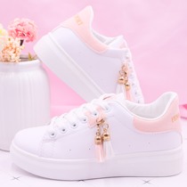 2020 spring new shoes in the big children breathable board shoes small white shoes Girls Primary and secondary school students sneakers