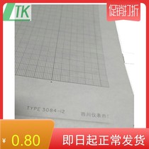 XY recording paper E3033 original XY recording paper TYPE3084-12 recorder paper small square