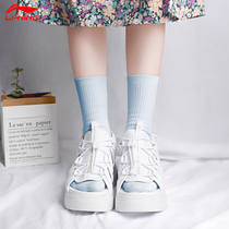 Li Ning sandals women Summer hiker shoes 2021 new beach wear slippers coca White heightened sandals