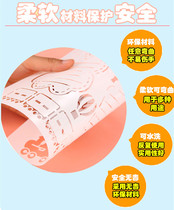 No. 15 hand-written newspaper template for primary and secondary school students hand drawing A3A4 festival reading tabloid campus safety traffic fire safety education Baijiao style artifact board newspaper painting template kindergarten tool