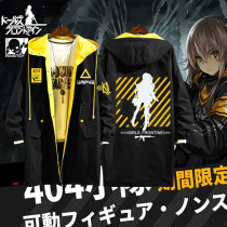 Girls Animation Around Frontline 404 Squad Assault Game Clothes Men and Women Long Trench Jacket Jacket Jacket Jacket N