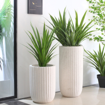  Sicilian simulation green plant potted Hawaiian grass Hotel lobby model room soft decorative plants with ornaments