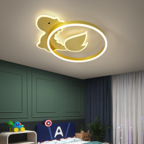 Childrens room ceiling lamp simple modern boys and girls room lamp bedroom lamp creative personality cartoon dinosaur lamp