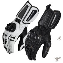 AFS-10 motorcycle racing motorcycle leather gloves Carbon fiber riding knight protective products winter long warm