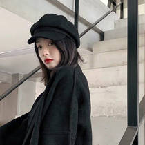 Beret female hat British retro Korean student tide autumn and winter Joker Japanese painter octagonal hat ins ins
